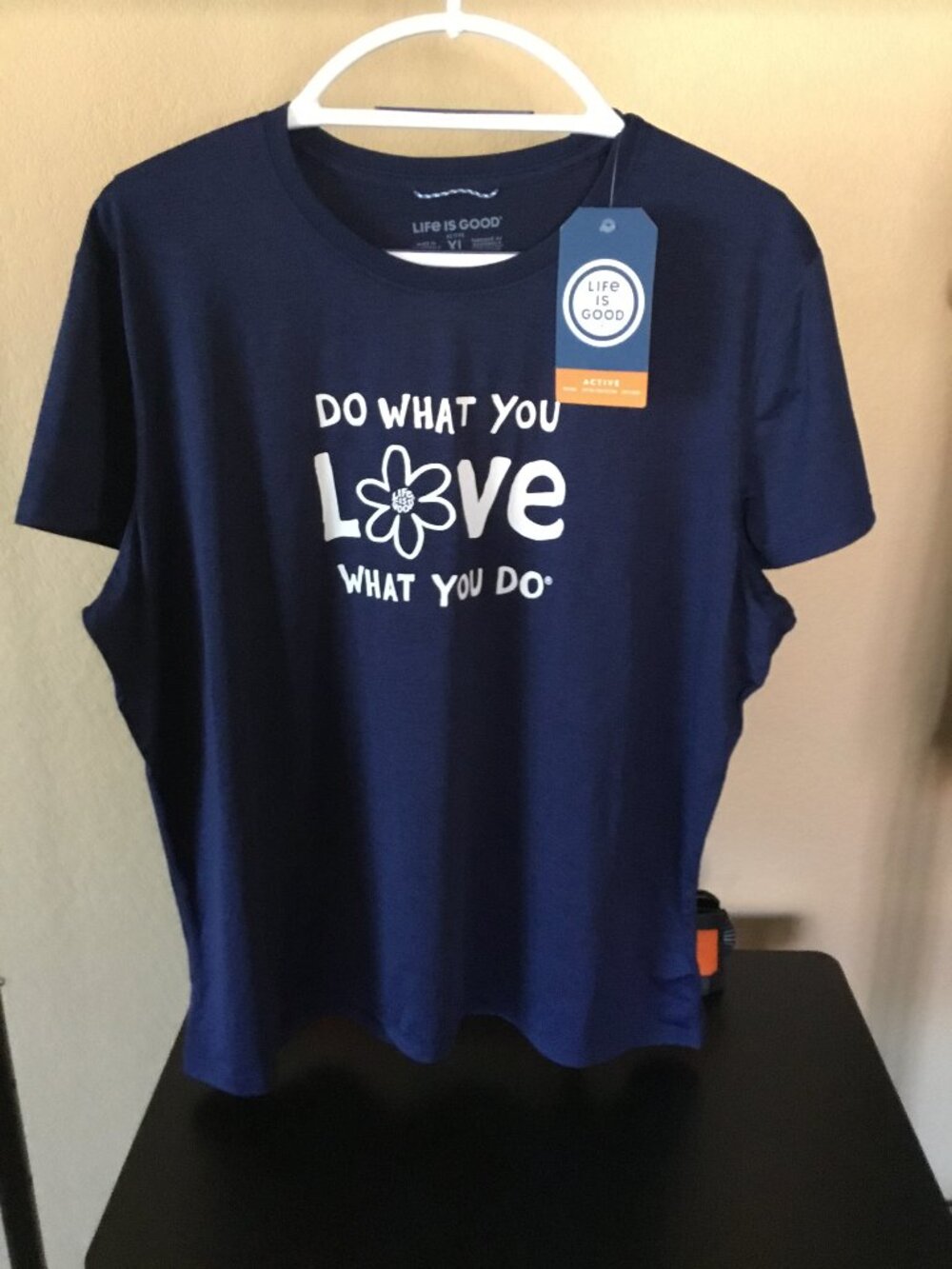 NWT Life Is Good ACTIVE Tee W XL